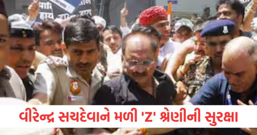 દિલ્હી BJPના પ્રદેશ અધ્યક્ષ વીરેન્દ્ર સચદેવાને મળી 'Z' શ્રેણીની સુરક્ષા, ખતરાની આશંકા 1 Delhi BJP state president Virendra Sachdeva gets Z category security fears of threat