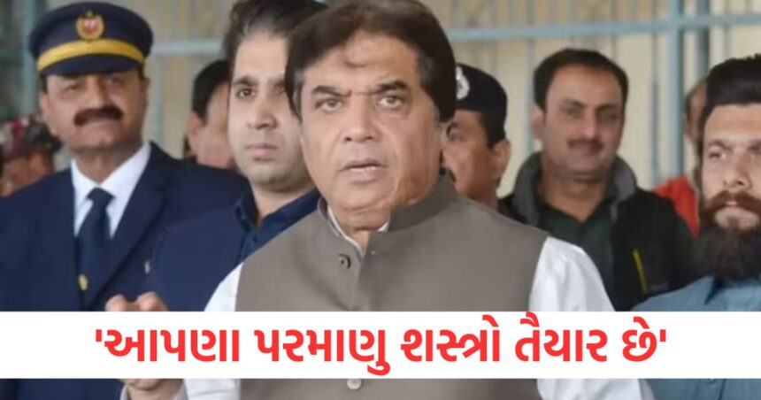 'આપણા પરમાણુ શસ્ત્રો તૈયાર છે', હવે પાકિસ્તાનના રેલ્વે મંત્રીએ ભારતને આપી મોટી ધમકી 1 Our nuclear weapons are ready now Pakistans Railway Minister has given a big threat to India