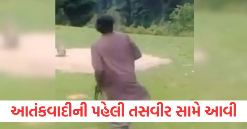 હાથમાં હથિયાર અને પઠાણી સૂટ..., પહેલગામમાં હુમલો કરનાર આતંકવાદીની પહેલી તસવીર સામે આવી; 2 આતંકવાદીઓની ઓળખ થઈa 1 Weapon in hand and Pathani suit. first picture of terrorist who attacked in Pahalgam surfaced 2 terrorists identified