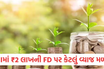 if you deposit rs 2 00 000 in sbi fd in the name of wife how much money will you get after 2 years
