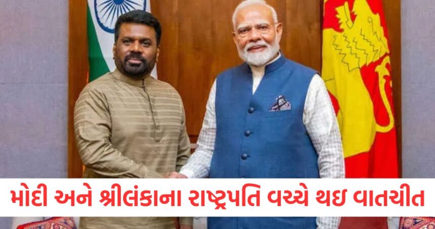 pm narendra modi and sri lankan president held talks several mous were signed