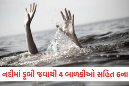 6 people including 4 girls die after drowning while bathing in Meshwo river in Kheda district