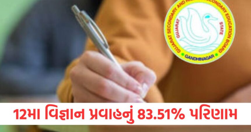 GSEB: 12મા વિજ્ઞાન પ્રવાહનું 83.51% પરિણામ, 10 વર્ષમાં સૌથી વધુ 1 GSEB result of 12th science stream highest in 10 years