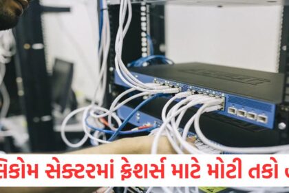 There will be great opportunities for freshers in the telecom sector strong demand for specific roles