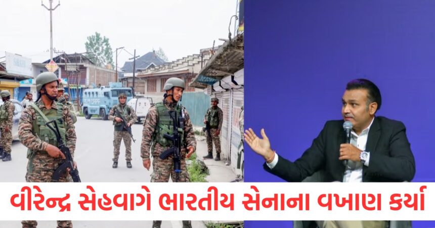 વીરેન્દ્ર સેહવાગે ભારતીય સેનાના વખાણ કર્યા, પાકિસ્તાનના નાશ પામેલા એરબેઝના ફોટા શેર કર્યા 1 Virender Sehwag praises Indian Army shares photos of destroyed Pakistan airbase