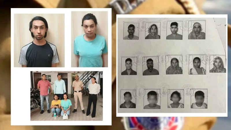 delhi police action on illegal foreigners ideported dwarka rohingya nigerian bangladesh2