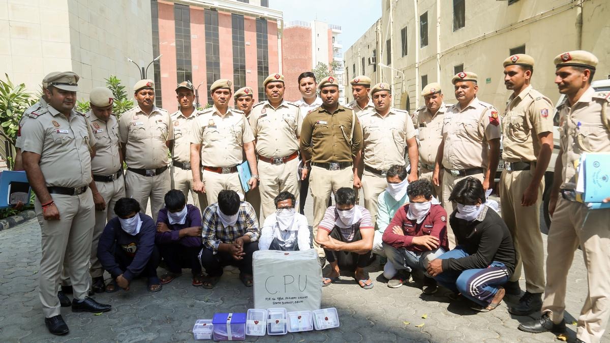 delhi police action on illegal foreigners ideported dwarka rohingya nigerian bangladeshi1