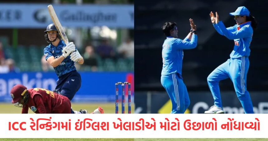 latest icc rankings update icc womens odi batting rankings amy jones continues rise in rankings update deepti sharma