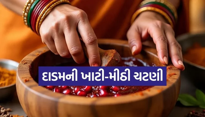 વિટામિન C અને એન્ટીઑકિસડન્ટોથી ભરપૂર દાડમની ખાટી-મીઠી ચટણી 1 1765340635 Copy of Satya web temp 24.jpg.webp