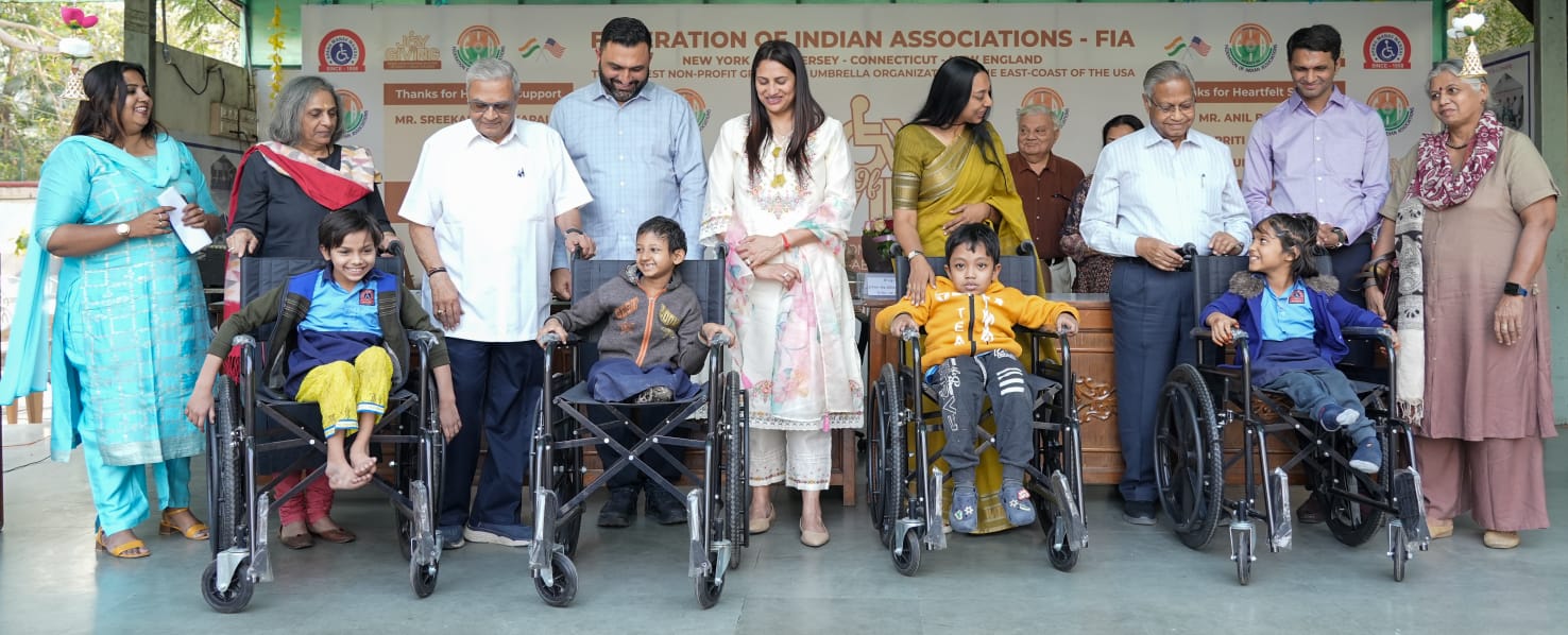 જોય ઓફ ગિવિંગ: દિવ્યાંગ બાળકો માટે વ્હીલચેર વિતરણ અભિયાન 2 Joy of Living
