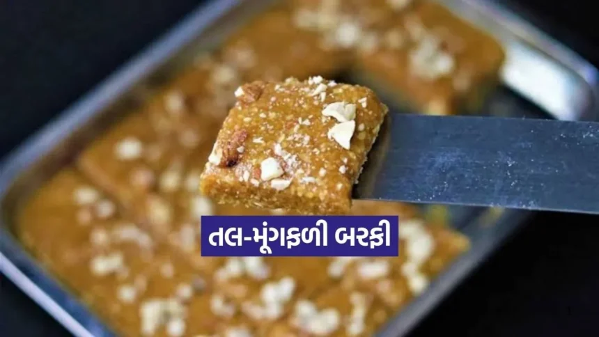 ઉત્તરાયણ પર બનાવો હેલ્ધી અને ટેસ્ટી તલ-સીંગની બરફી; મિનિટોમાં તૈયાર થશે આ સ્વીટ ડિશ 1 Dharmishtha 2026 01 13T164326.404.jpg.webp