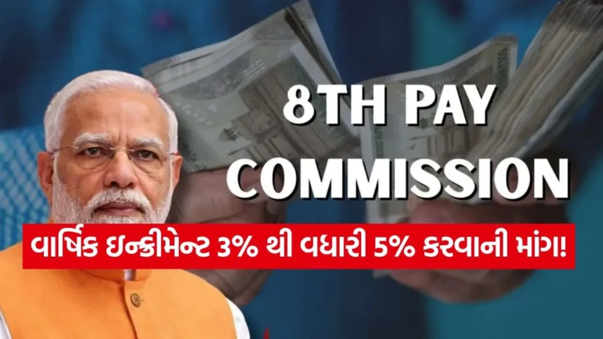 કેન્દ્રીય કર્મચારીઓની લોટરી લાગશે! 8મા પગાર પંચમાં ફિટમેન્ટ ફેક્ટર 3.25 કરવાની માંગ, જાણો કેટલો વધશે તમારો પગાર 1 INDIA 1 2026 01 21T185038.357.jpg.webp