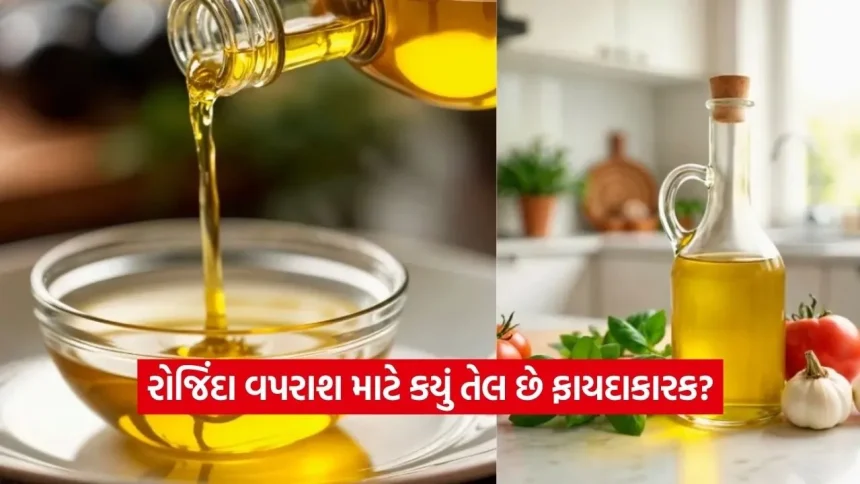 રોજ રસોઈ બનાવવા માટે કયું તેલ છે સૌથી બેસ્ટ? જાણો સ્વાસ્થ્ય માટે કયા તેલની પસંદગી કરવી જોઈએ 1 dharmishtha 1 2026 01 30T114147.994.jpg.webp