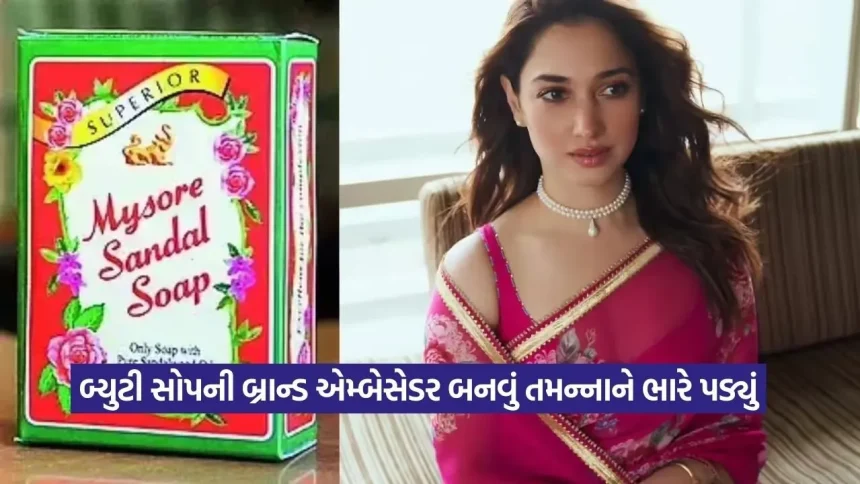 એક સાબુની એડ અને મોટો હંગામો! તમન્ના ભાટિયાને બ્રાન્ડ એમ્બેસેડર બનાવતા કન્નડ સંગઠનો કેમ ભડક્યા? 1 1770739541 dharmishtha 1 31.jpg.webp
