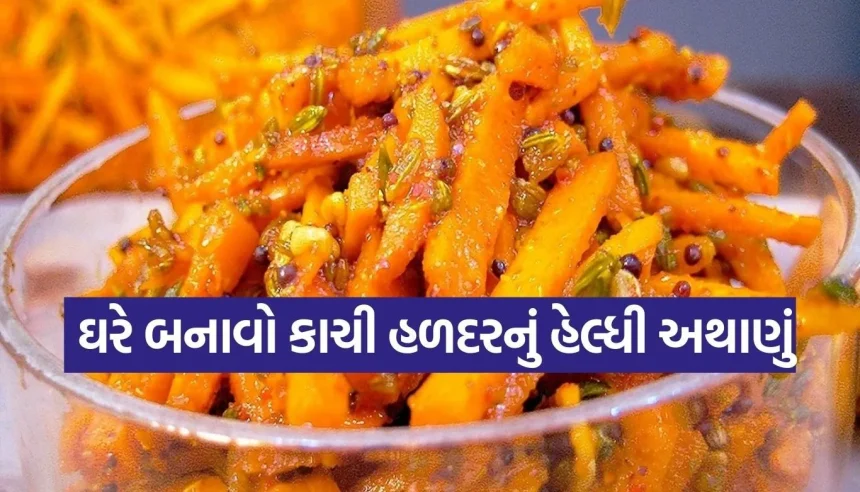 સ્વાદ અને સ્વાસ્થ્યનો ખજાનો છે રાજસ્થાની કાચી હળદરનું અથાણું, જાણો રેસીપી 1 Copy of Satya web temp.jpg.webp