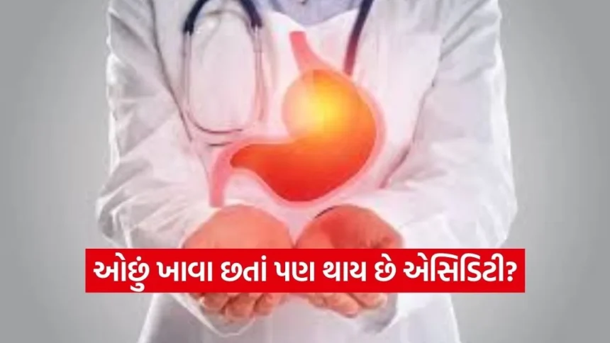 ઓછું ખાવા છતાં પણ થાય છે એસિડિટી? જાણો શું છે આ પાછળના છુપા કારણો અને ડોક્ટરની ખાસ સલાહ 1 dharmishtha 1 14.jpg.webp