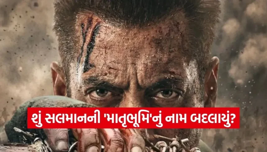 શું બદલાઈ ગયું ‘માતૃભૂમિ’નું નામ? નવા એક્શન મુવી માટે ભાઈજાને શરૂ કરી ફિટનેસ ટ્રેનિંગ 1 1774503737 Copy of Satya web temp 21.jpg.webp