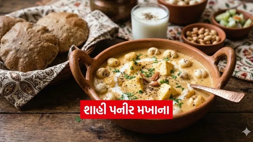 નવરાત્રિ વ્રત સ્પેશિયલ: ડુંગળી-લસણ વગર આ રીતે બનાવો ટેસ્ટી પનીર મખાનાનું શાક 1 Dharmishtha.jpg.webp