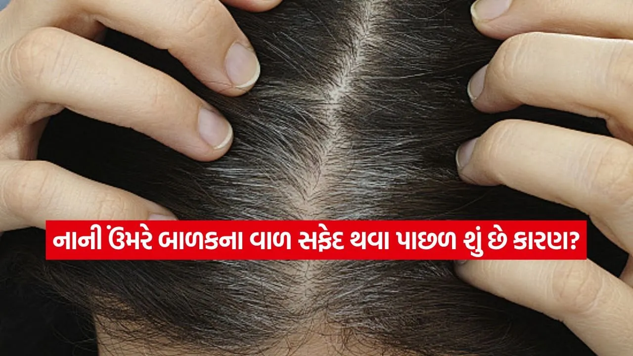 શું બાળપણમાં વાળ સફેદ થવા સામાન્ય છે? જાણો કયા વિટામિનની અછતથી બાળકોના વાળ થઈ જાય છે સફેદ