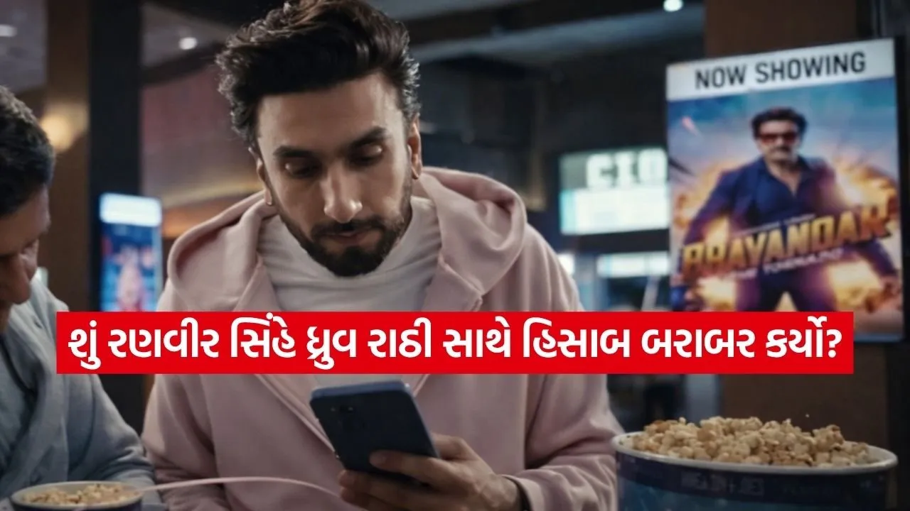 રણવીર સિંહની નવી જાહેરાતમાં ધ્રુવ રાઠીની મજાક? ‘બવંડર’ પોસ્ટર જોઈને ફેન્સ બોલ્યા- ‘આને કહેવાય ધોબી પછાડ!’