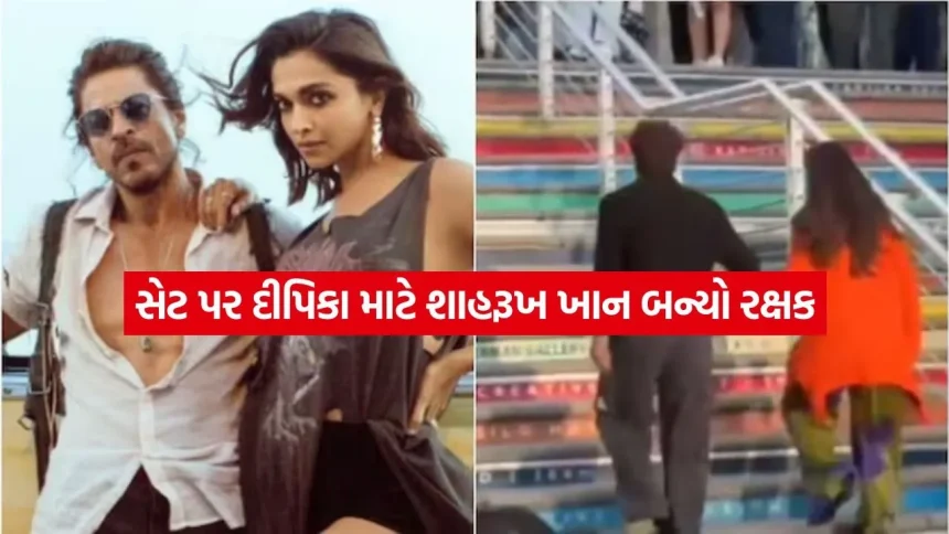 શાહરૂખ-દીપિકાની જોડીનો સેટ પરથી નવો વીડિયો: પ્રેગ્નન્સીમાં દીપિકાને કમ્ફર્ટેબલ રાખવા શાહરૂખે કરી મહેનત 1 1777880990 dharmishtha 1 10.jpg.webp