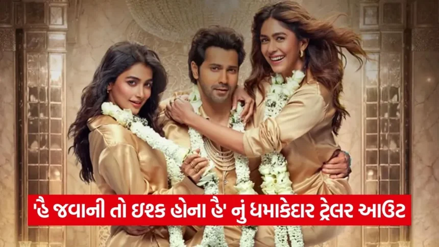 2 સુંદરીઓ વચ્ચે ફસાયો વરુણ ધવન! ‘હૈ જવાની તો ઇશ્ક હોના હૈ’ નું ધમાકેદાર ટ્રેલર આઉટ, હાસ્યનો ડબલ ડોઝ 1 1779555480 dharmishtha 1 26.jpg.webp