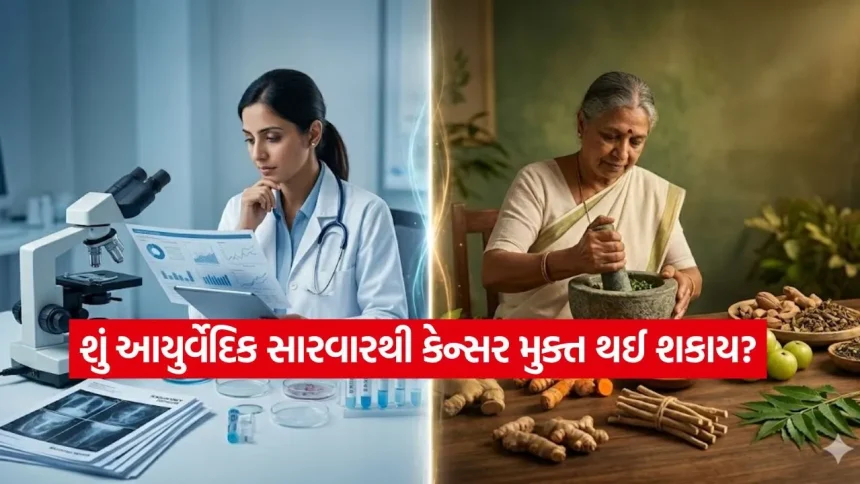 કેન્સરની સારવારમાં આયુર્વેદ કેટલું અસરકારક? અફવાઓથી બચો અને એક્સપર્ટ પાસેથી જાણો હકીકત 1 1779642597 dharmishtha 1 18.jpg.webp
