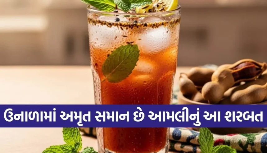 ગરમીને કહો બાય-બાય! ઘરે જ મિનિટોમાં તૈયાર કરો આમલીનું ટેસ્ટી આમલીનું શરબત 1 1779700431 Copy of Satya web temp 18.jpg.webp