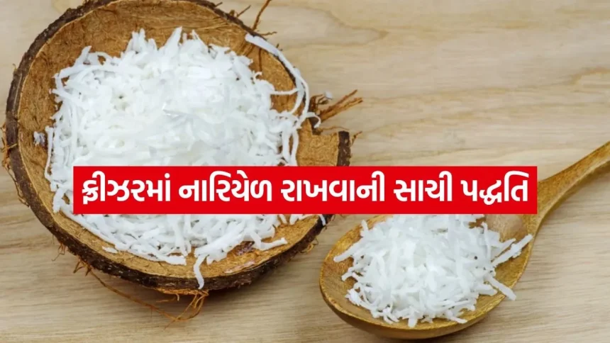 હવે નારિયેળનું છીણ મહિનાઓ સુધી રહેશે એકદમ ફ્રેશ, જાણી લો આ દેશી જુગાડ. 1 coconut 0805.jpg.webp