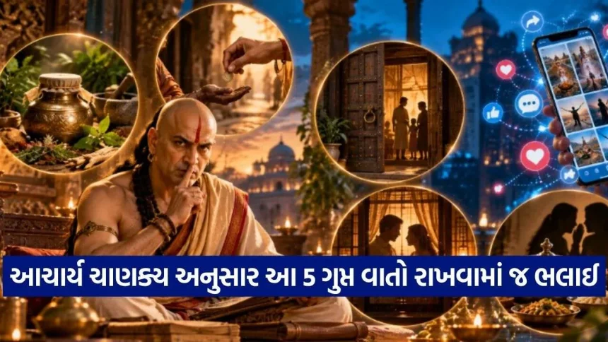આચાર્ય ચાણક્ય અનુસાર કઈ બાબતો ગુપ્ત રાખવાથી જીવનમાં ક્યારેય મુશ્કેલી નહીં આવે? 1 Chanakya Niti 2909.jpg.webp