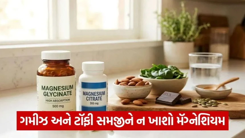 મૅગ્નેશિયમ સપ્લિમેન્ટ્સને ટૉફીની જેમ ખાવાનો વાયરલ ટ્રેન્ડ કેટલો જોખમી? 1 Magnesium Supplement 1709.jpg.webp