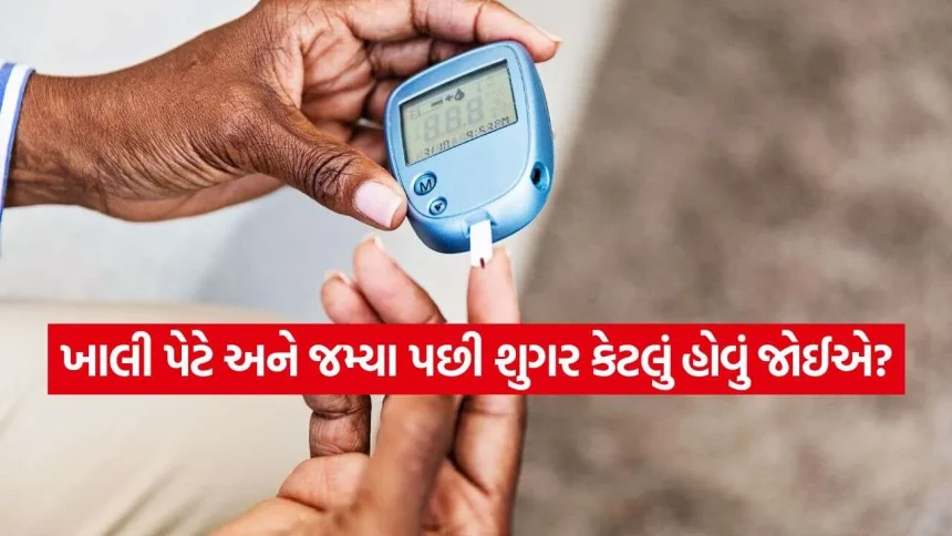 ખાલી પેટે બ્લડ શુગર 100 હોવું જોઈએ કે 125? જાણો ફાસ્ટિંગ અને જમ્યા પછીનું સેફ શુગર લેવલ 1 iNDIA 47.jpg.webp