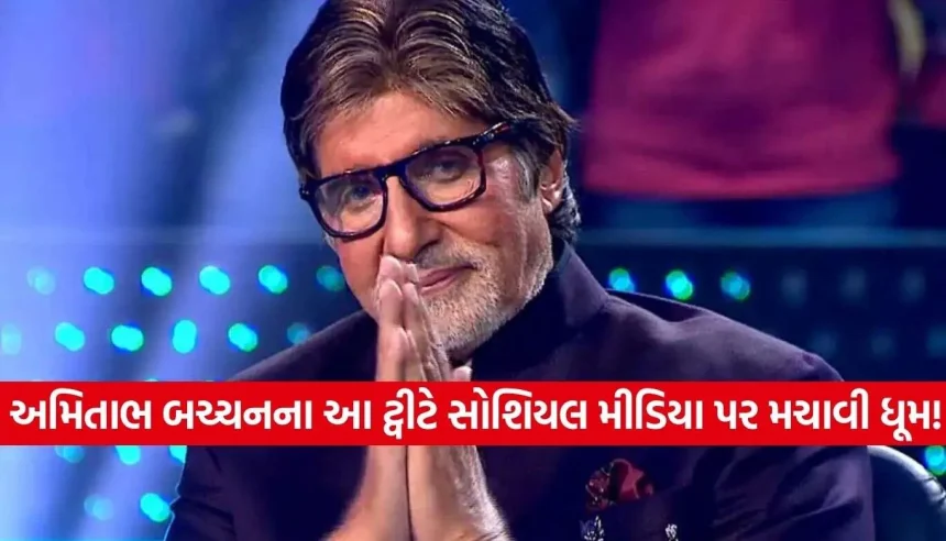 ટ્વીટ નંબરમાં ભૂલ થતાં અમિતાભ બચ્ચને જાહેરમાં માફી માંગી, સોશિયલ મીડિયા પર ફેન્સે લૂંટાવ્યો પ્રેમ! 1 Amitabh Bachchan.jpg.webp