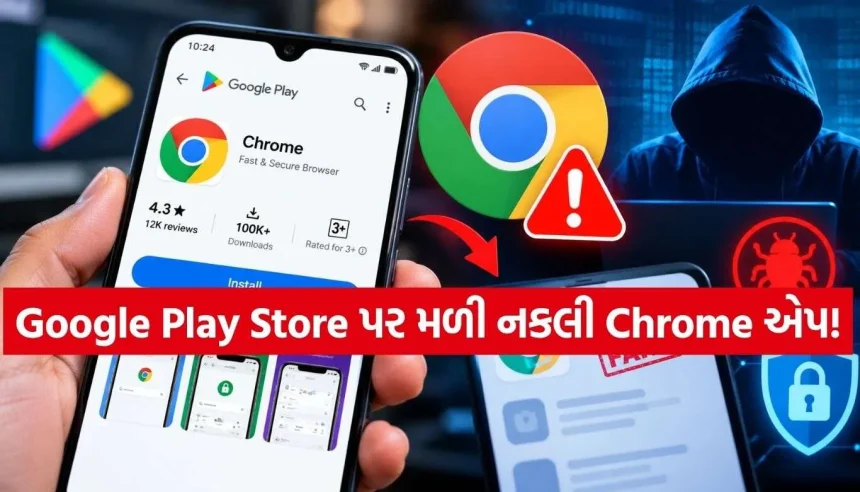 ગૂગલ ક્રોમના નામે મોટો ફ્રોડ, 1 લાખ લોકો ડાઉનલોડ કરી ચૂક્યા છે નકલી એપ! 1 Chrome App.jpg.webp
