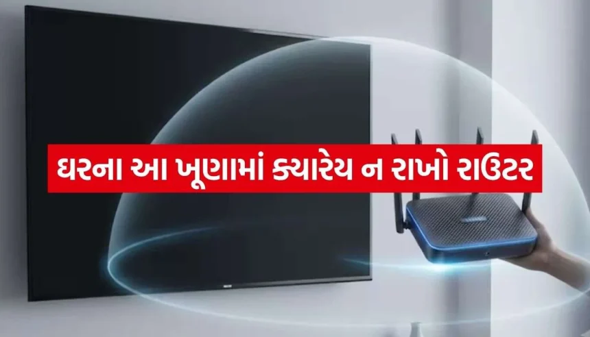 શું તમે પણ ટીવી પાસે રાખો છો વાઇ-ફાઇ રાઉટર? જાણી લો ઇન્ટરનેટ સ્પીડ સ્લો થવાનું અસલી કારણ 1 WiFi Router 2.jpg.webp